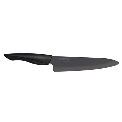 Kyocera 18cm Seramik Şef Bıçağı, Siyah