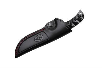 Muela Husky Siyah Micarta Saplı Damascus Bıçak 11cm