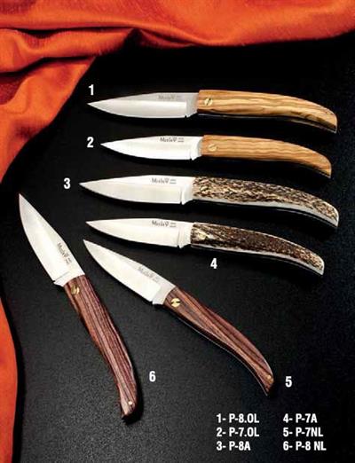 Muela P-8.OL P8 Serisi Zeytin Ağacı Yüzeyli Çakı