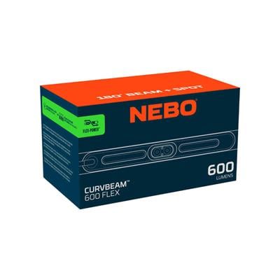 Nebo CurvBeam 600 Lümen Şarjlı Kafa Feneri