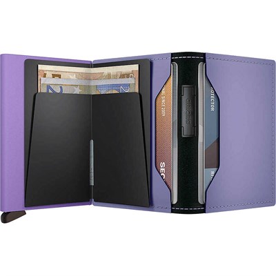 Secrid Bandwallet Matte powder Kartlık Cüzdan, Lila-Mor