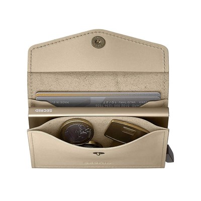 Secrid Envelope Wallet Original Kartlık Cüzdan, Bej