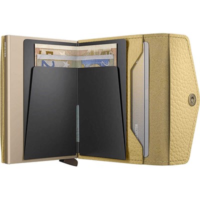 Secrid Envelope Wallet Pebble Kartlık Cüzdan, Açık Sarı
