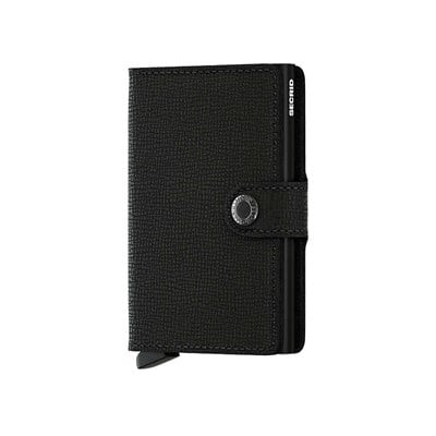 Secrid Miniwallet Crisple Cüzdan, Siyah