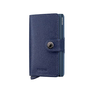 Secrid Miniwallet Crisple Kartlık Cüzdan, Lacivert