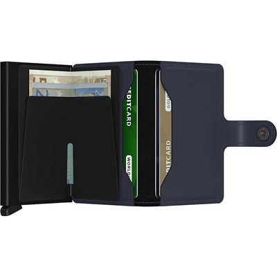 Secrid Miniwallet Matte Cüzdan, Gece Mavisi