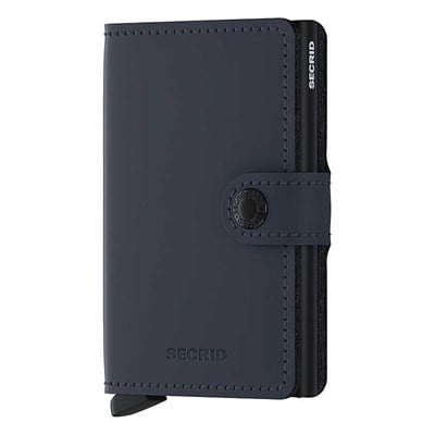 Secrid Miniwallet Matte Cüzdan, Gece Mavisi