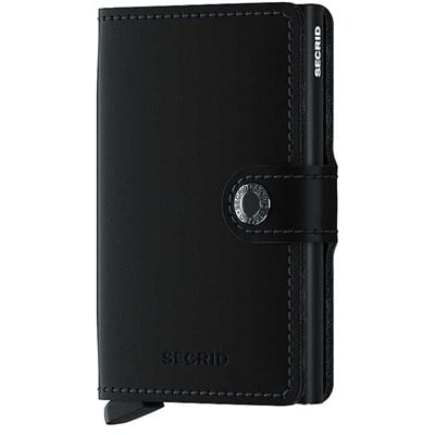 Secrid Miniwallet Matte Cüzdan, Siyah