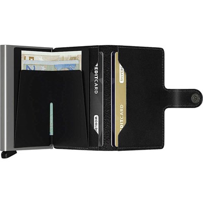 Secrid Miniwallet Original Kartlık Cüzdan, Siyah