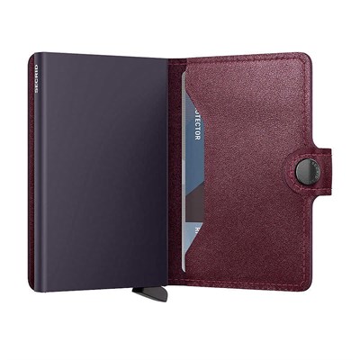 Secrid Miniwallet Original Kartlık Cüzdan, Bordo