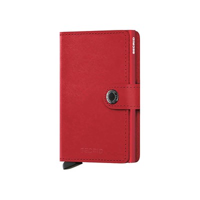 Secrid Miniwallet Original Kartlık Cüzdan, Kırmızı