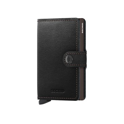 Secrid Miniwallet Original Kartlık Cüzdan, Siyah-Kahve
