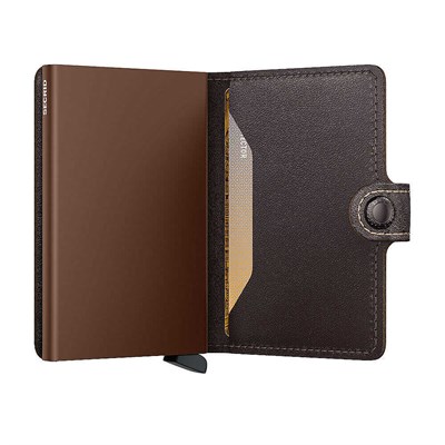 Secrid Miniwallet Original Kartlık Cüzdan, Ç.Kahve
