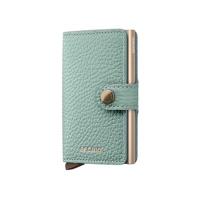 Secrid Miniwallet Pebble Kartlık Cüzdan, Su Yeşili