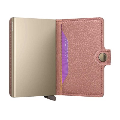 Secrid Miniwallet Pebble Kartlık Cüzdan, Pembe