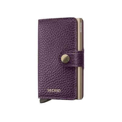 Secrid Miniwallet Pebble Kartlık Cüzdan, Mor
