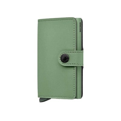 Secrid Miniwallet Yard powder Kartlık Cüzdan, Yeşil