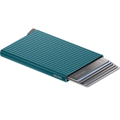 Secrid Premium Cardprotector+ fluted Kartlık, Pet.Mavi