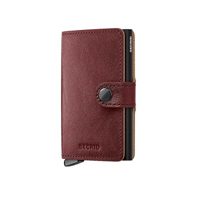 Secrid Premium Miniwallet+ Basco Kartlık Cüzdan, Kahve