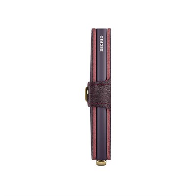 Secrid Premium Miniwallet+ Basco Kartlık Cüzdan, Bordo