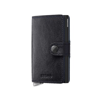 Secrid Premium Miniwallet+ Basco Kartlık Cüzdan, Siyah