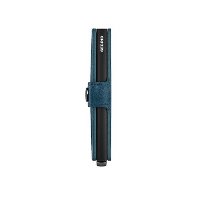 Secrid Premium Miniwallet+ Emboss Lines Kartlık Cüzdan, Pet.Mavi