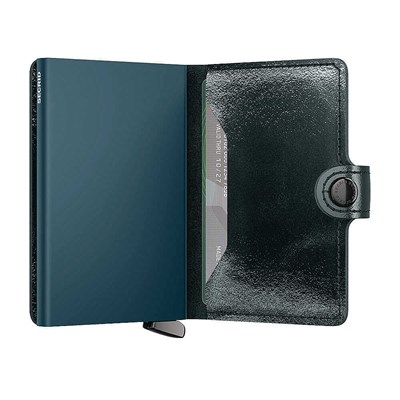 Secrid Premium Miniwallet+ Naplak Kartlık Cüzdan, Yeşil