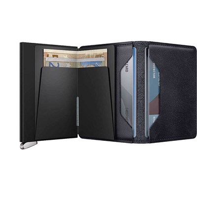 Secrid Premium Slimwallet+ Basco Kartlık Cüzdan, Kahve