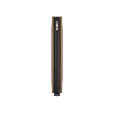 Secrid Premium Slimwallet+ Basco Kartlık Cüzdan, Kahve