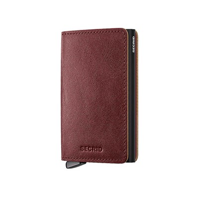 Secrid Premium Slimwallet+ Basco Kartlık Cüzdan, Kahve