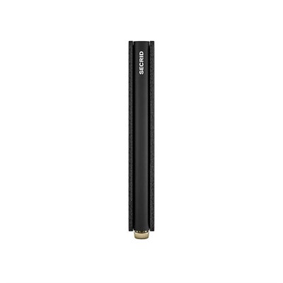 Secrid Premium Slimwallet+ Emboss Diamond Kartlık Cüzdan, Siyah