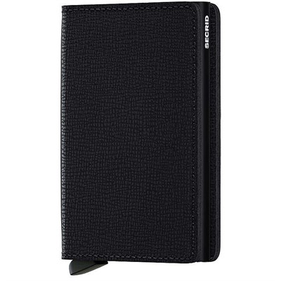 Secrid Slimwallet Crisple Cüzdan, Siyah