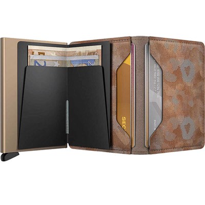 Secrid Slimwallet Jungle Kartlık Cüzdan, Bej