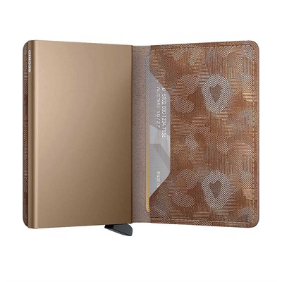 Secrid Slimwallet Jungle Kartlık Cüzdan, Bej