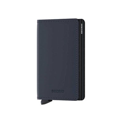 Secrid Slimwallet Matte Kartlık Cüzdan, Mavi
