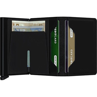 Secrid Slimwallet Matte Kartlık Cüzdan, Siyah