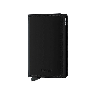 Secrid Slimwallet Matte Kartlık Cüzdan, Siyah