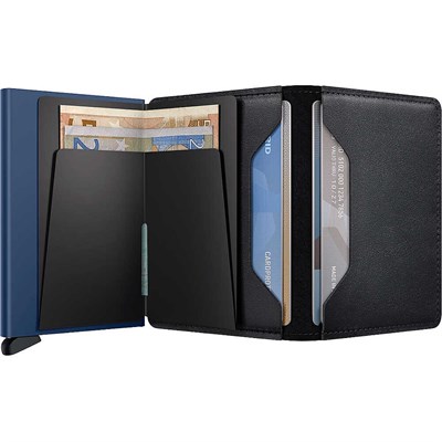 Secrid Slimwallet Original Cüzdan, Siyah-Lacivert