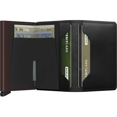 Secrid Slimwallet Original Cüzdan, Siyah-Kahve