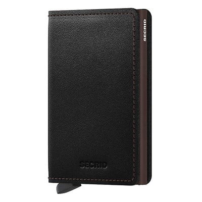 Secrid Slimwallet Original Cüzdan, Siyah-Kahve