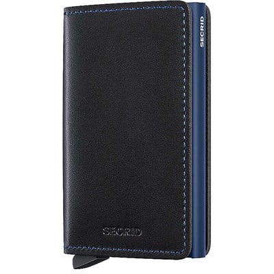 Secrid Slimwallet Original Cüzdan, Siyah-Lacivert