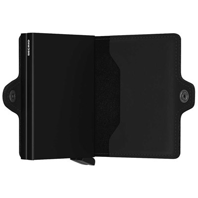 Secrid Twinwallet Matte Cüzdan, Siyah