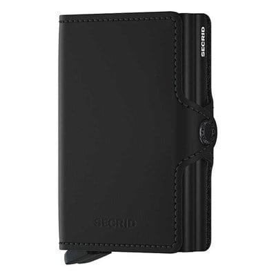 Secrid Twinwallet Matte Cüzdan, Siyah