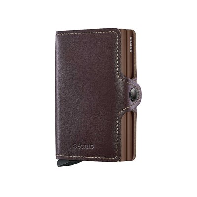 Secrid Twinwallet Original Kartlık Cüzdan, Kahve