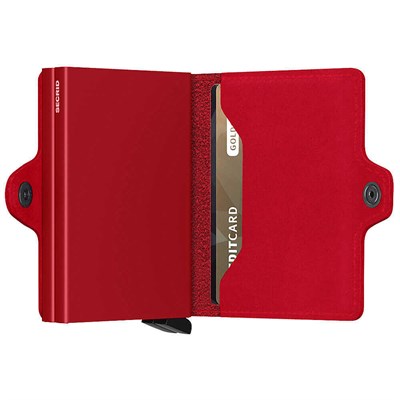 Secrid Twinwallet Original Kartlık Cüzdan, Kırmızı
