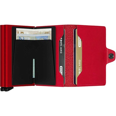 Secrid Twinwallet Original Kartlık Cüzdan, Kırmızı