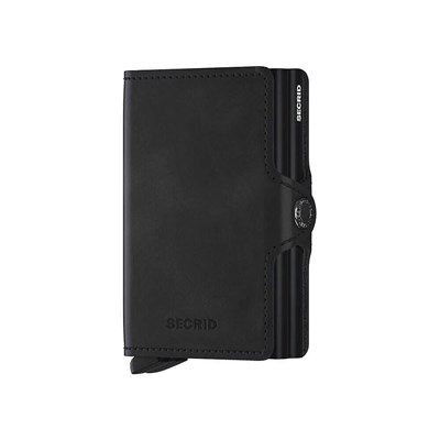 Secrid Twinwallet Vintage Kartlık Cüzdan, Siyah