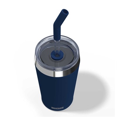 Sigg 6015.20 Helia 0,45L Çelik Termos, Koyu Mavi