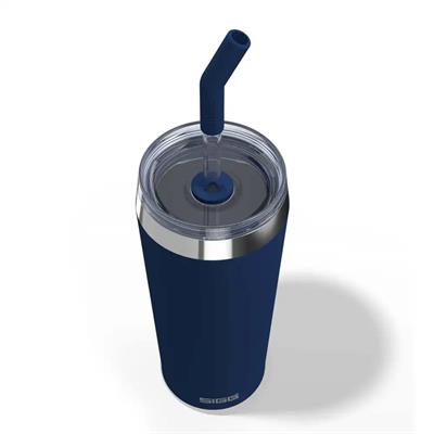 Sigg 6015.80 Helia 0,60LT Çelik Termos, Koyu Mavi