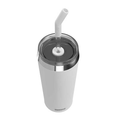 Sigg 6178.40 Helia 0,60L Termos Kupa, Beyaz